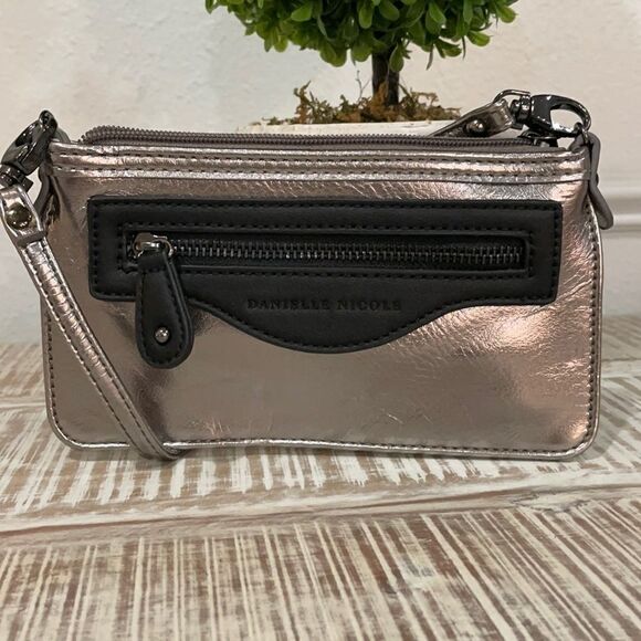 Danielle Nicole Metallic Crossbody Bags - Picture 1 of 16